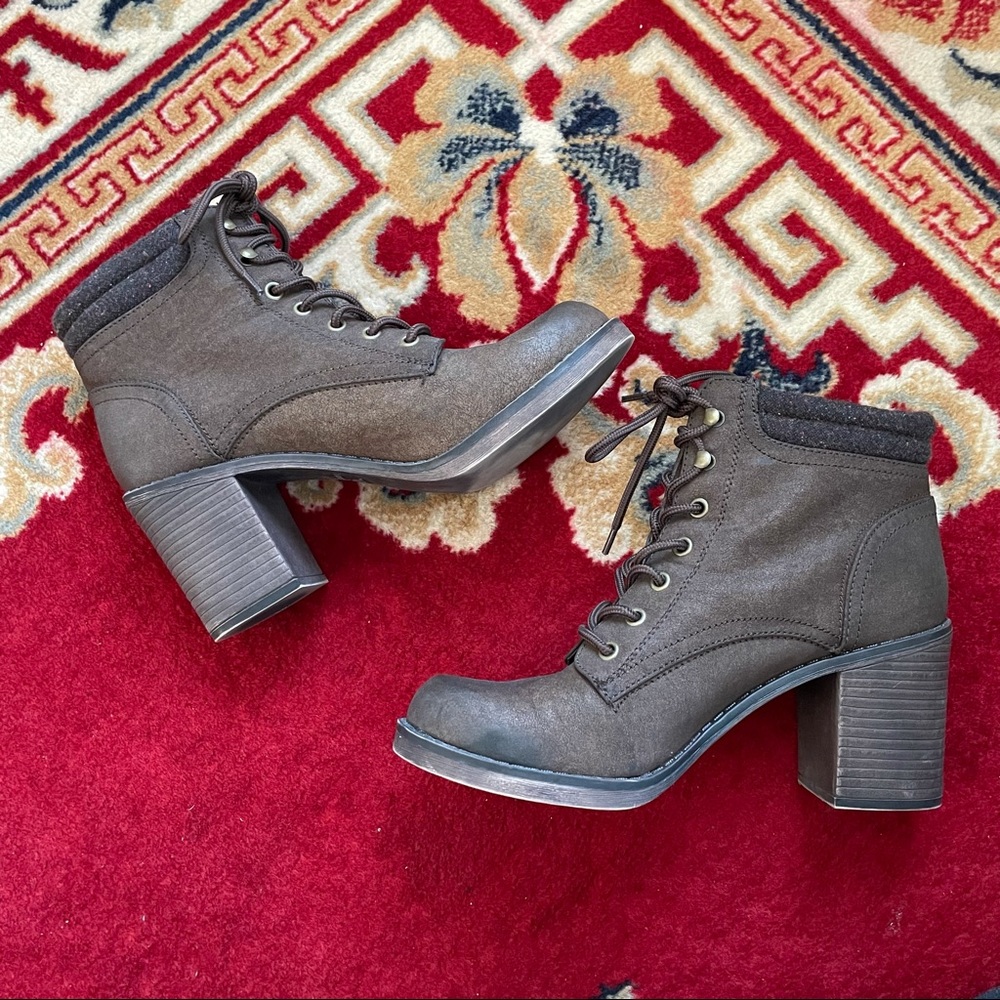 Rocket Dog Lace Up Ankle Boots